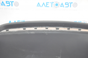 Bumper front bare lower part Jeep Compass 17-21 structure, under chrome molding, scratches, pressed, crack