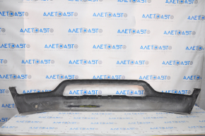 Bumper front bare lower part Jeep Compass 17-21 structure, under chrome molding, scratches, pressed, crack