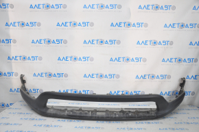 Bumper front bare lower part Jeep Compass 17-21 structure, under chrome molding, scratches, pressed, crack
