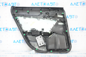 Door trim card rear right Honda Insight 19-22 black, armrest and insert leather