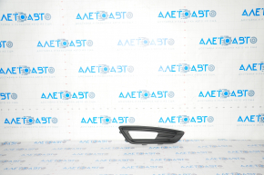 Bumper grille right Ford Focus mk3 15-18 rest for fog lights, type 1, structure