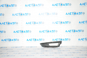 Bumper grille right Ford Focus mk3 15-18 rest for fog lights, type 1, structure