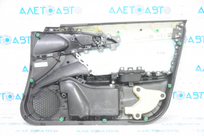 Door trim card front left Honda Insight 19-22 black, armrest and insert leather
