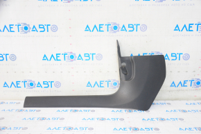 Door sill trim, front, left, inner, Audi A4 B9 17 - black, scratches
