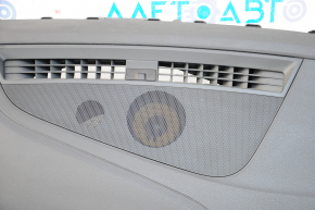 Torpedo front panel with AIRBAG Audi A4 B9 17- black, without projection, with tweeter, scratches