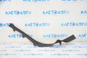 Door sill trim inner rear left Audi A4 B9 17 - black, worn