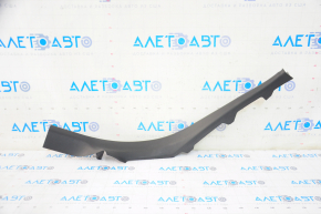 Door sill trim inner rear right Audi A4 B9 17- black, scratches