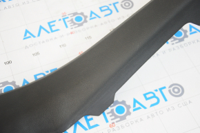 Door sill trim inner rear right Audi A4 B9 17- black, scratches