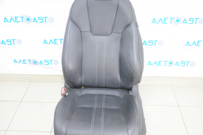 Driver's seat Honda Insight 19-22 without airbag, leather black, electric, driftwood, electrics do not work