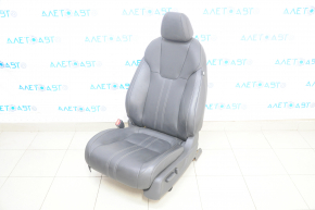 Driver's seat Honda Insight 19-22 without airbag, leather black, electric, driftwood, electrics do not work