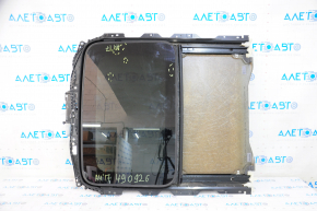 Sunroof assembly Audi A4 B9 17 - gray curtain, dry-cleanable, scratches