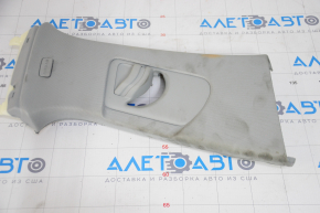 Upper center pillar trim belt right Audi A4 B9 17- gray, for cleaning