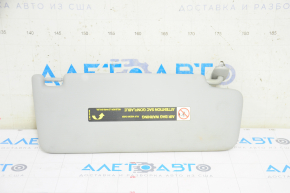 Left visor Audi A4 B9 17 - gray, amalgam has come off, needs cleaning