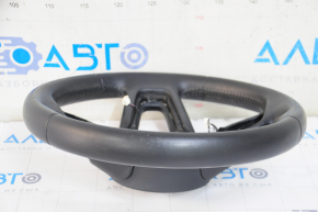Bare steering wheel Audi A4 B9 17 - leather, black, scratches