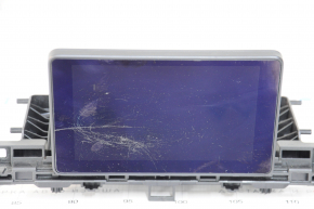 Monitor, display, navigation Audi A4 B9 17- 7" with bracket, scratches