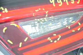 Inner taillight trunk lid left Honda Insight 19-22 scratches, cracks