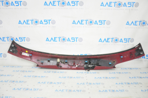 Jeep Compass 17-21 tailgate trim under glass, with chrome molding, with emblem, broken fastener
