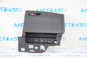 Glove box, glove compartment Audi A4 B9 17- black, scratches