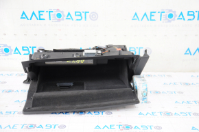 Glove box, glove compartment Audi A4 B9 17- black, scratches
