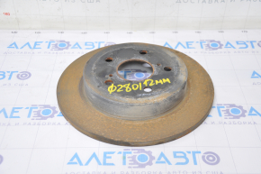 Rear left brake disc Lexus UX200 UX250h 19- AWD, FWD 280/12mm rusty