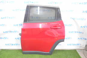 Door assembly rear left Jeep Compass 17- red PRM, bumpers