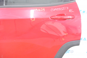 Door assembly rear left Jeep Compass 17- red PRM, bumpers