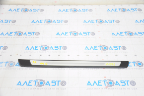 Door sill trim outer front right Audi A4 B9 17- chrome, worn, scratches