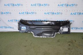 Rear panel Audi A4 B9 17- 2 parts, black