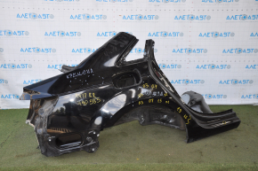 Quarter wing rear right Audi A4 B9 17- black, made, dents