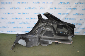 Quarter wing rear right Audi A4 B9 17- black, made, dents