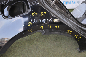 Quarter wing rear right Audi A4 B9 17- black, made, dents