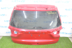 Naked tailgate with glass Jeep Compass 17- red PRM