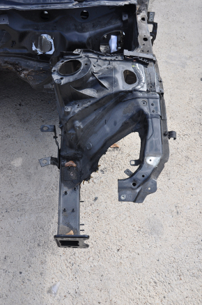 Front left quarter Audi A4 B9 17- on the body, black