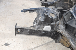 Front right quarter Audi A4 B9 17- on the body, black, pokes