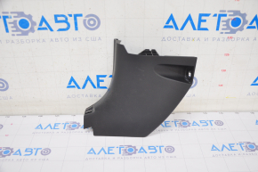 Front pillar trim left lower Lexus UX200 UX250h 19- black, scratches