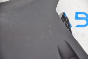 Front pillar trim left lower Lexus UX200 UX250h 19- black, scratches