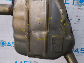 Exhaust pipe rear part with barrel Honda Insight 19-22 dented