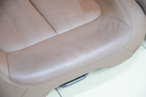 Rear row of seats 2nd row Audi Q5 80A 18-20 leather brown, Standard, for cleaning