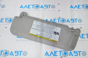 Right visor Toyota Camry v50 12-14 usa gray, without hook, for dry cleaning, for backlight