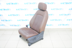 Driver's seat Audi Q5 80A 18-24 with AIRBAG, leather brown, electric, heated