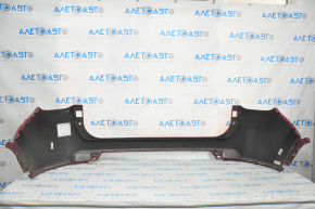 Rear bumper bare upper part Jeep Compass 17- red, break crepe
