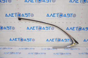 Upper rear left door molding Lexus UX200 UX250h 19- chrome