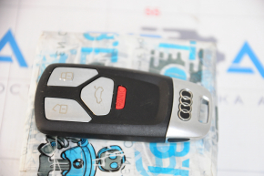 Key smart Audi A4 B9 17-type 1, 4 buttons, worn, scratches