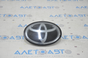 Emblem grill radiator grill Toyota Highlander 14-16 under radar cruise, sand, for polishing