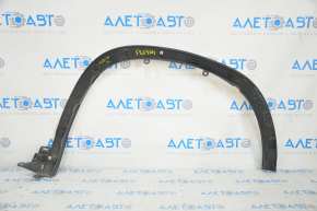 Front left wing arch trim Toyota Highlander 14-19 structure, broken fastener, deformed