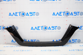 Front bumper molding upper Nissan Rogue 17- black