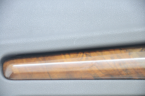 Door trim card front left Audi Q5 80A 18-20 black, with wood insert, brown armrest, scratches