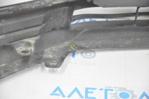 Front bumper lip Toyota Highlander 14-16 structure, pressed, scratches, break crepe, crack