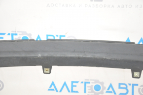Front bumper lip Toyota Highlander 14-16 structure, pressed, scratches, break crepe, crack