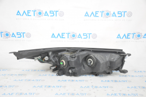 Headlight front left Toyota Highlander 14-16 bare, light, halogen, sand, for polishing